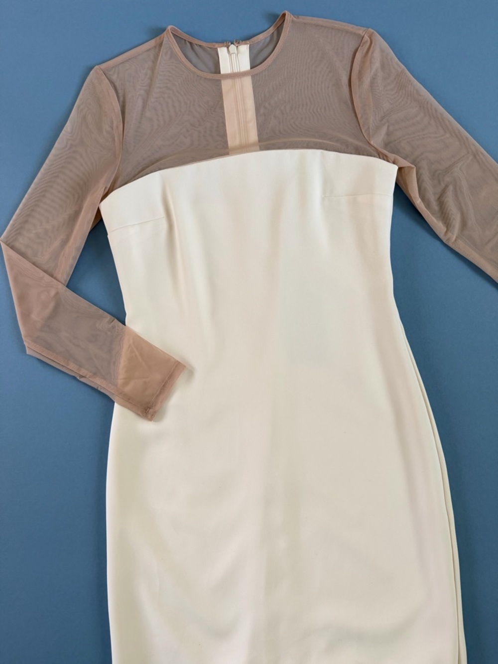 NWT Antonio Melani x Elizabeth Damrich Babe Mesh Crepe Soutache Dress - Picture 7 of 9